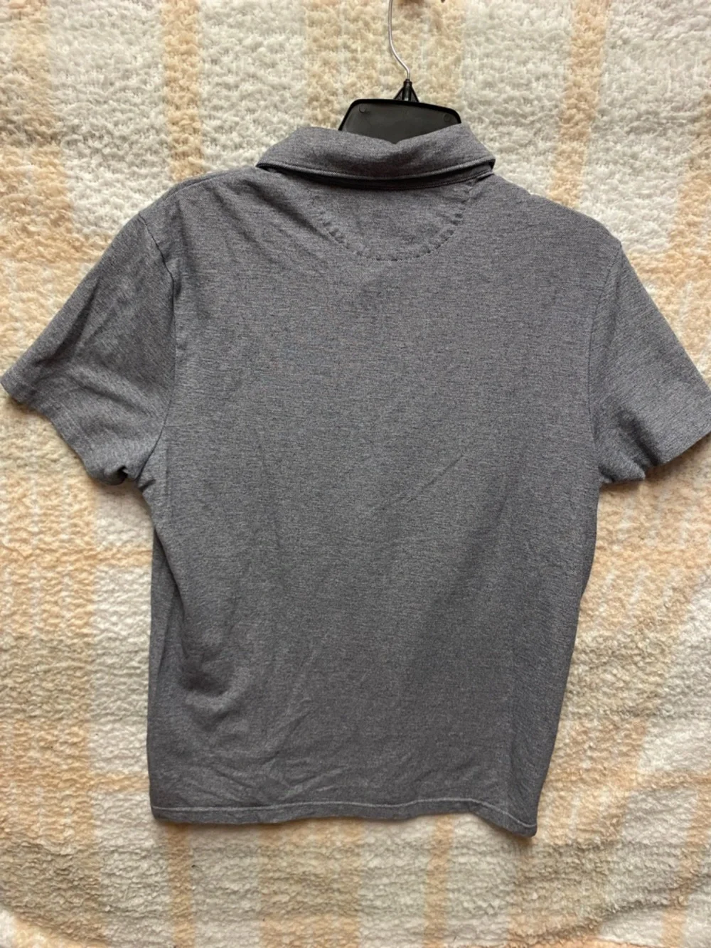 Banana Republic Men’s Short Sleeve Polo in Slate Blue Size Large